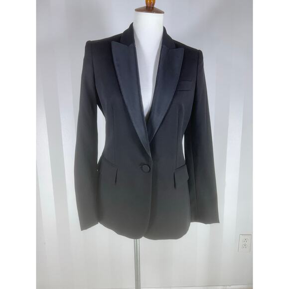 STELLA MCCARTNEY Black Single Breasted Blazer